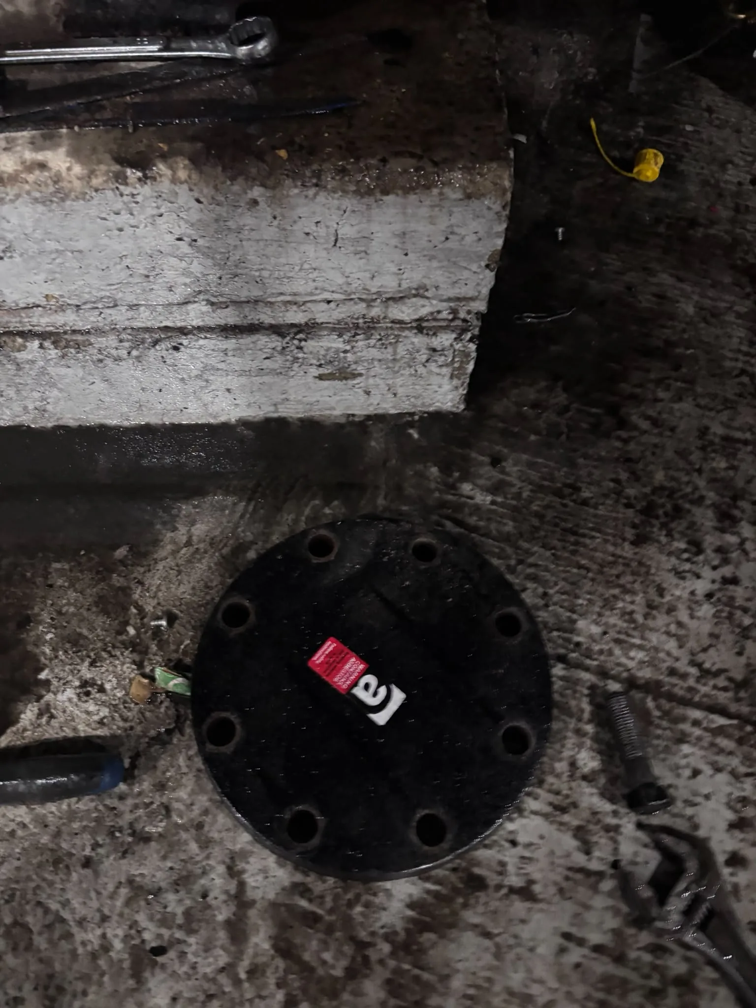 Artex scraping from a concrete ceiling during Peckham refurbishment